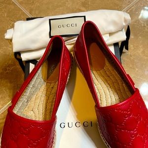 Gucci Pilar Espadrille Flat